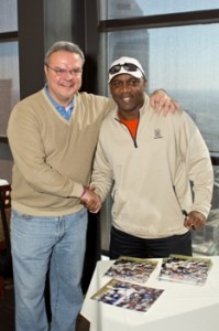 2012 Celebrity Guest HOF Thurman Thomas with VIP Guest 
